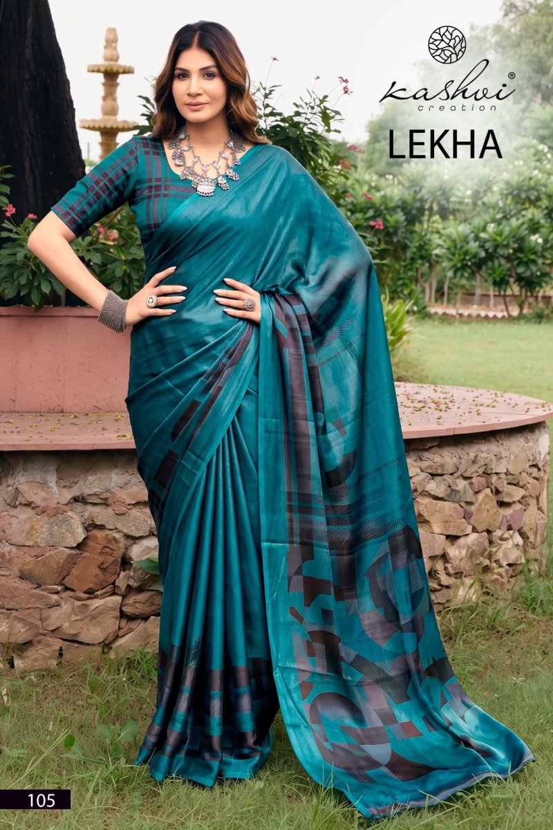 Lekha Vol 1 By Kashvi Georgette Printed Saree